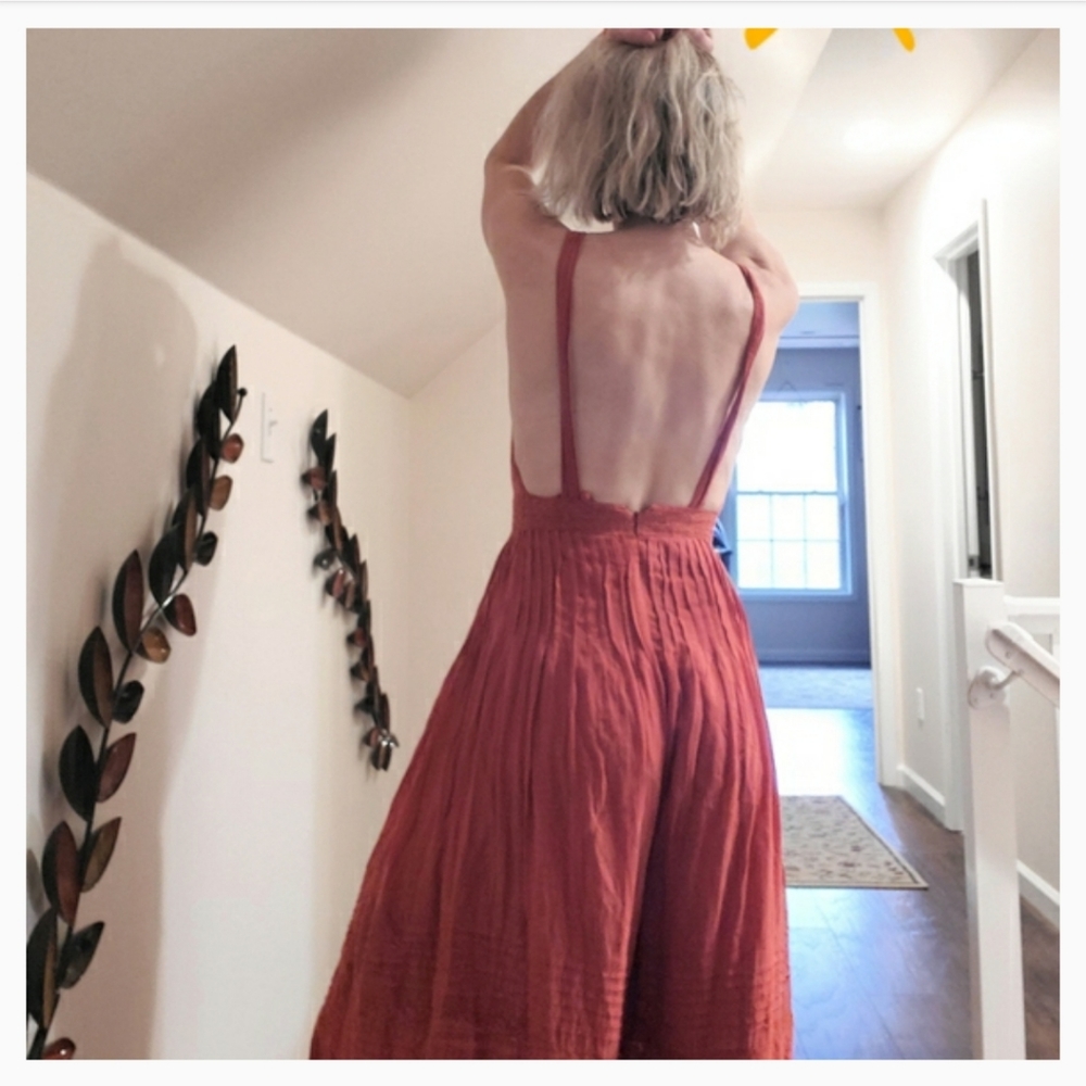 HoSt PiCk! Free People Paloma Jumpsuit sz 2, $300 - Picture 6 of 11